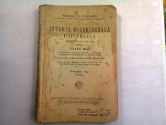 ISTORIA BISERICEASCA UNIVERSALA CU NOTIUNI DE CATECHISM PENTRU CLASA A III-A - D. GEORGESCU foto