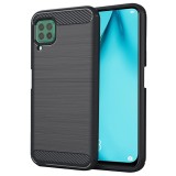 Husa Huawei P40 Lite Asteroid GSM Carbon Silicone, negru