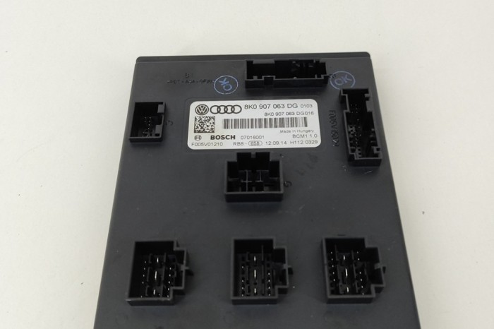 Modul de confort AUDI Q5 8R 2015 OEM: 8K0907063DG,F005V01210 22293303