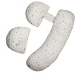 Set Perna pentru Gravide, Husa Detasabila, Utilizare in Forma H si U, Reglabila, Latime Ajustabila, Proactive, Gri