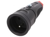 Conector de alimentare AC mamă 250V 16A pe cablu