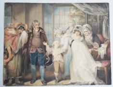 Robert Mitchell Meadows &quot;The Child Restored&quot; gravura 1798