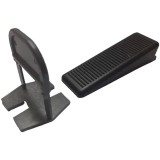 Set 50 cleme si 50 pene, minim 1mm, pentru nivelare gresie faianta, 488092