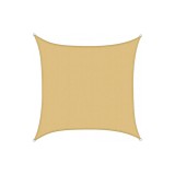 Cumpara ieftin Plasa Umbrire Crem 3x3m, 180 g/mp, DSH241307, UV, 4 Inele Cromate, HDPe Nereciclat