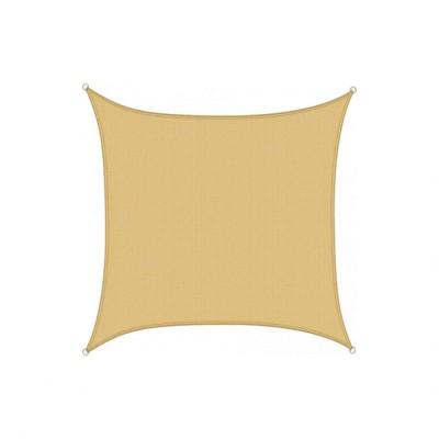 Plasa umbrire 180 g/mp, 3 x 3 m, crem, 4 inele, DSH 241307 foto