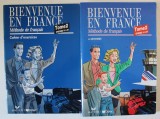 BIENVENUE EN FRANCE , METHODE DE FRANCAIS , 2 VOLUME , 1990- 1991