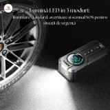 Starter/Compresor Auto Portabil APF&reg; 150PSI, pentru motoare 5L benzina sau 3L diesel