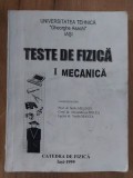 Teste de fizica Mecanica Sofia Melinte,Alexandrina Jelfea,Vasile Manta