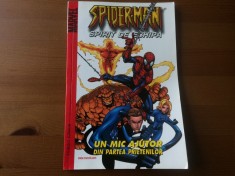 spider man spirit de echipa un mic ajutor din partea prietenilor colectia corint junior marvel 2006 benzi desenate in limba romana