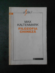 MAX KALTENMARK - FILOZOFIA CHINEZA foto