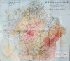 TOURING CLUBUL ROMANIEI , SECTIA ALPINA , BRASOV , HARTA TURISTICA POSTAVARUL SI PIATRA MARE , SCARA 1 : 30.000, 1933