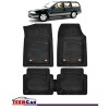 Covorașe Auto TeamCar&reg; Tip Tăviță Compatibile Volvo V70 Mk1 (1996&ndash;2000) - Combi, Cauciuc