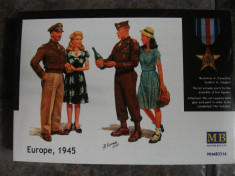+ Kit figurine 1/35 Masterbox 3567 - Europe, 1945 + foto