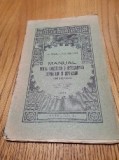 MANUAL PENTRU DETERMINAREA AMPHIBIILOR SI REPTILELOR.. - R. I. Calinescu -1930