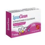 SUPOZITOARE GLICERINA 1400MG COPII 10BUC LAXACLEAN, Viva Pharma