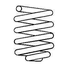 Arc spiral SEAT INCA (6K9) (1995 - 2003) SACHS 997 597