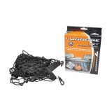 Plasa Portbagaj Auto Automax Elastica 70x30 cm Negru Organizator Bagaje Universal cu Carlige Fixare
