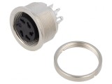 Conector M16 Soclu Mamă 5-Pin 6A 150V IP40