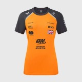 Mclaren Honda tricou de dama Lando Norris official Teamline Replica orange F1 Team 2025 - S