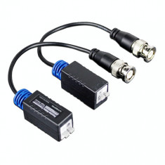 Video balun pasiv HD pentru camerele HDCVI, HDTVI, AHD (set 2 buc.)