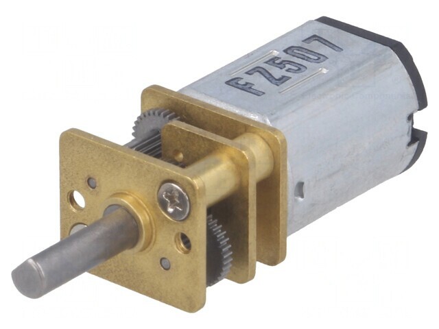 Motor DC cu Transmisie 6V 360mA Ax Crestătură D 51:1