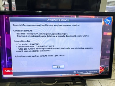 LVDS T_CON V460HJ1-C01 din Samsung UE40D5003 foto