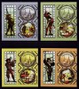 ✅RO 2015 LP 2080 &quot;Vanatoarea pe domeniile regale&quot; , serie+vinieta+manseta , MNH, Nestampilat