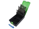 Set burghie metal HSS-TiAIN RECA 1-13mm, 34 bucți, oțel rapid