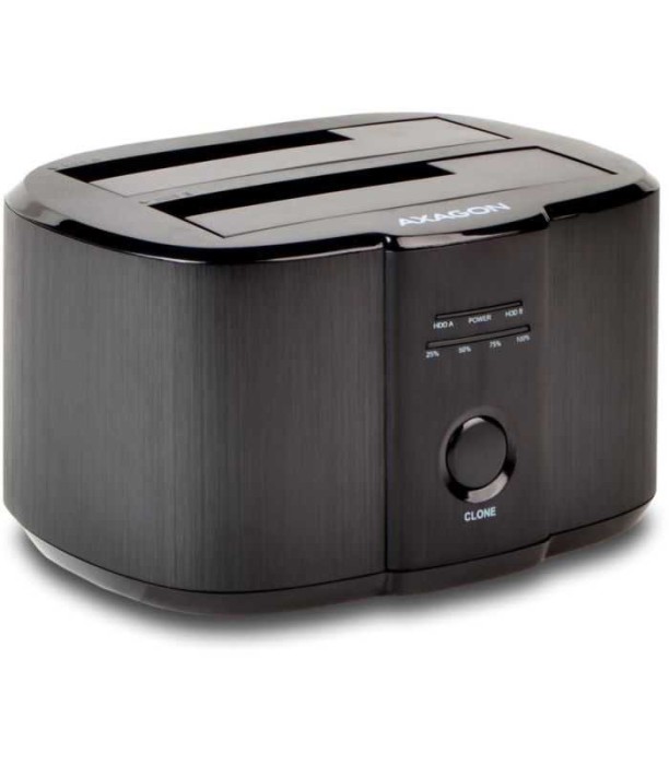 Rack docking Station USB3.0 - 2x SATA 6G cu functie CLONE DUAL HDD
