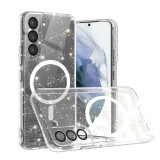 Husa pentru samsung galaxy s22 plus 5g - sparkleskin magsafe - clear