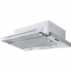 Hota incorporabila Franke Cristallo Bianco FSM 601 WH/GL, 60 cm, 380 mc/h, 1 motor, sticla alba, 315.0489.957