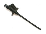 Clips de măsurare cu c&acirc;rlig 6A 4mm negru ELECTRO-PJP