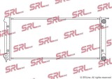 Radiator Vw Golf 2 83-92, Jetta 84-92, Scirocco 83-92, motor: 1.6, 1.6 TD, 1.8, 670x288x26, SRLine, Aluminiu/ Plastic brazat, 191121251C; 191121251F