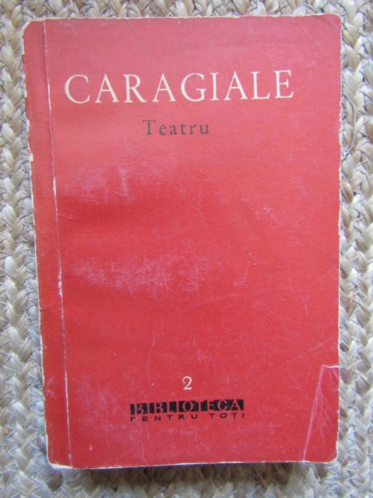 I .L. CARAGIALE - TEATRU