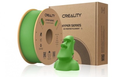 CREALITY HYPER PLA 3D Printer Filament, Green, Temperatura printare: 200-220 foto