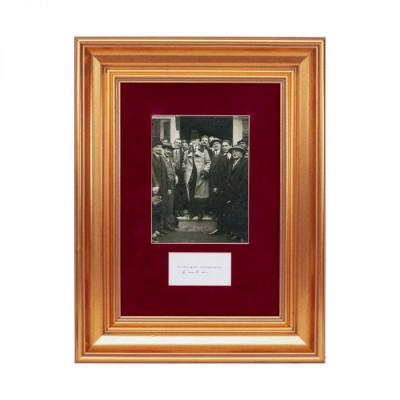 Mareșalul Alexandru Averescu, fotografie și carte de vizită foto