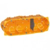 Doza rigips 3P sau 6 8M AD50 Legrand Mosaic 080053
