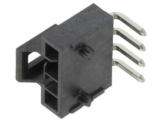 Adaptor HDR Nano-Fit, 4 Circuite, Negru