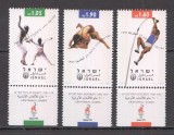 Israel 1996 - Jocurile Olimpice, sport, serie neuzata cu tab