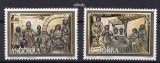 ANDORRA -Spania 1976, Craciun, serie neuzata, MNH
