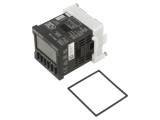 Contor electronic LCD impulsuri OMRON 12-48V SPDT pe panou 45x45mm