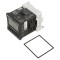 Contor electronic LCD impulsuri OMRON 12-48V SPDT pe panou 45x45mm