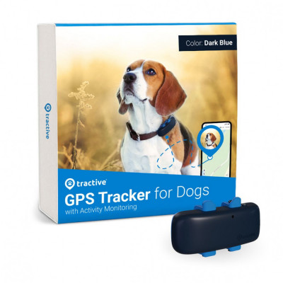 Tractive GPS DOG 4 LTE Localizarea c&amp;acirc;inelui și urmărirea activității - albastru noapte foto