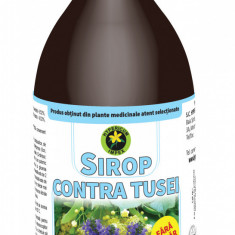 Sirop natural contra tusei cu indulcitor hyper stevia 250ml hypericum