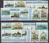Fujeira 1968 navigatie corabii MI 234-242 A+B MNH, Nestampilat