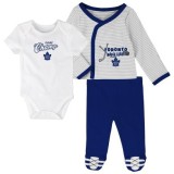 Toronto Maple Leafs body de copii 3 Piece Set - Batole 0-3 Měs&iacute;ce