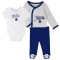 Toronto Maple Leafs body de copii 3 Piece Set - Batole 3-6 Měs&iacute;ců