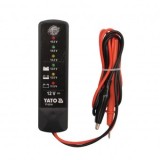 Tester pentru acumulatori, digital, 12V, Yato YT-83101