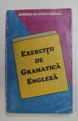EXERCITII DE GRAMATICA ENGLEZA de GEORGIANA GALATEANU FARNOAGA foto