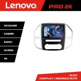 Navigatie Android Mercedes Vito W447 2016+ QLED 2K 12GB+256GB Lenovo